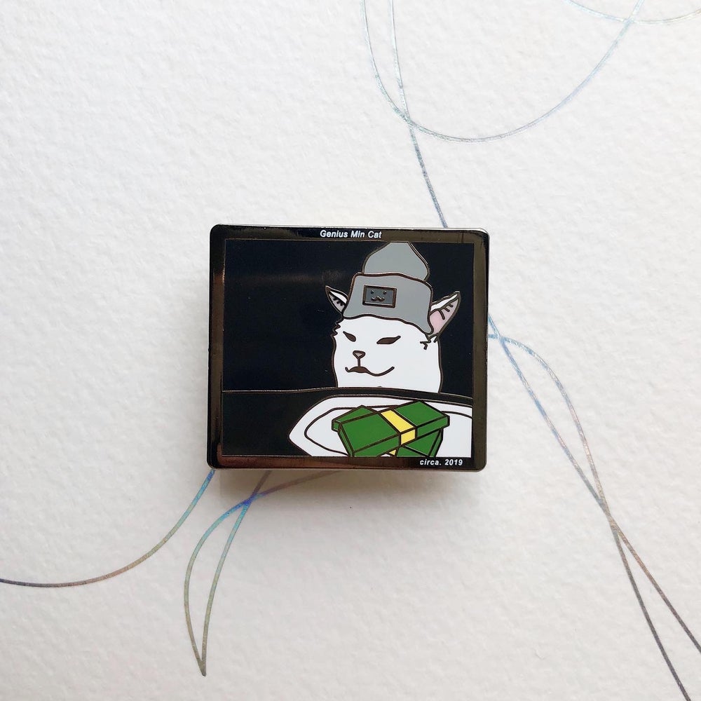 Meme Cats Enamel Pins