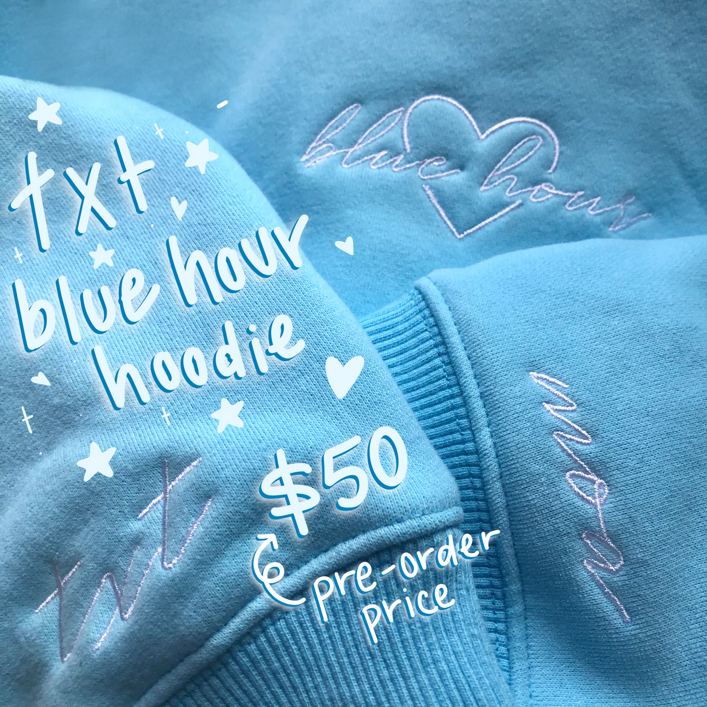 Blue Hour TXT Hoodie